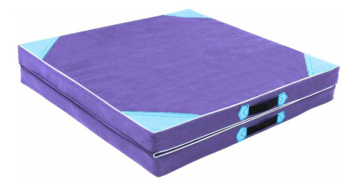 Colchoneta Deportiva Tela Lona Oxford 150x50x5cm /ejercicio Color Morado