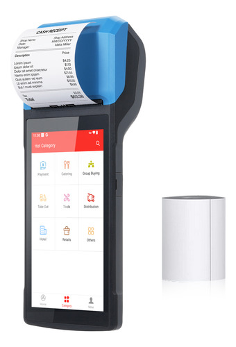 Soporte De Terminal Pda Pos Android 13.0 Portátil
