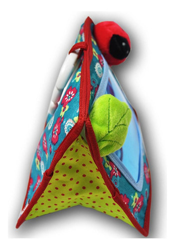 A Baby Floor Mirror Toy And Throw Toy