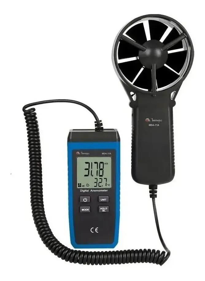 Anemômetro Digital com Display Duplo Minipa MDA-11A