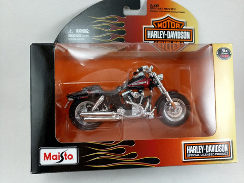 Mota Harley Davidson Fxdfse Cvo Fab Bob A Escala 1/18