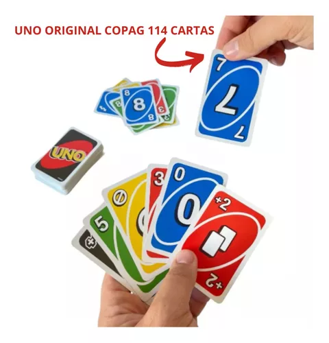 Jogo De Cartas Baralho Uno Original Lacrado Envio Imediato!