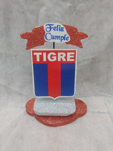 Club Atlético Tigre Adorno Combo Cumpleaños Chirimbolos 