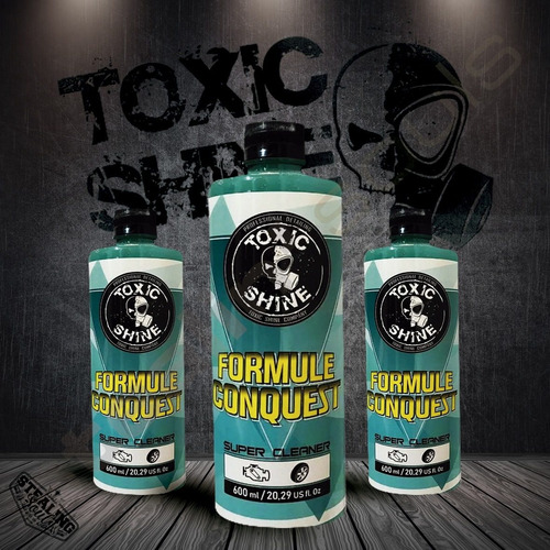 Imagen 1 de 6 de Toxic Shine | Formule Conquest | Desengrasante | 600cc