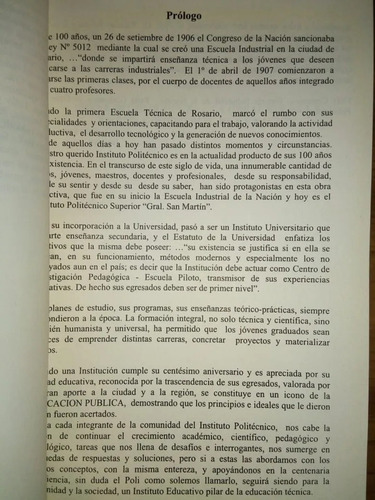 Instituto Politécnico Rosario 100 Años De Vida Dedicado