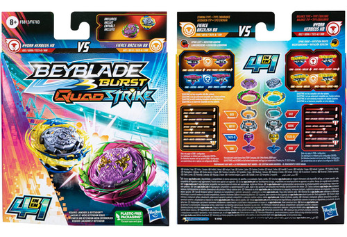 Beyblade Burst Quadstrike Fierce Bazilisk B8 E Hydra Kerbeus