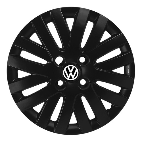 Juego Taza Gol Power 06 Al 14 De 14 PuLG Negra Logo