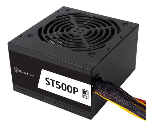 Imagen 2 de 10 de Fuente Silverstone St500p 500w Reales Certificada 80plus