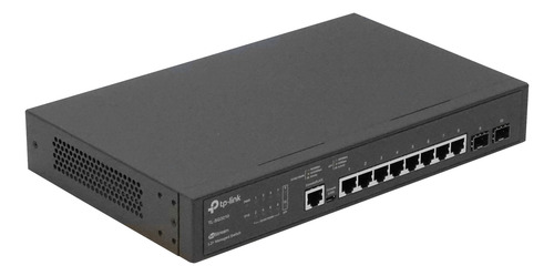 Tp-link 8-1000 2-sfp Rs232-rj45 Switch Admin Rack T2500g-10t