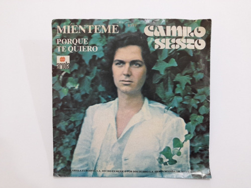 Camilo Sesto Mienteme Single 1978 Lp Algo De Mi Amor Libre