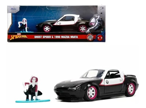 Ghost Gwen Spider 1990 Mazda Jada Marvel Escala 1:32