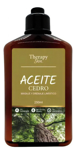  Aceite Masaje Therapy Hidratante Cedro Cosedeb 250ml