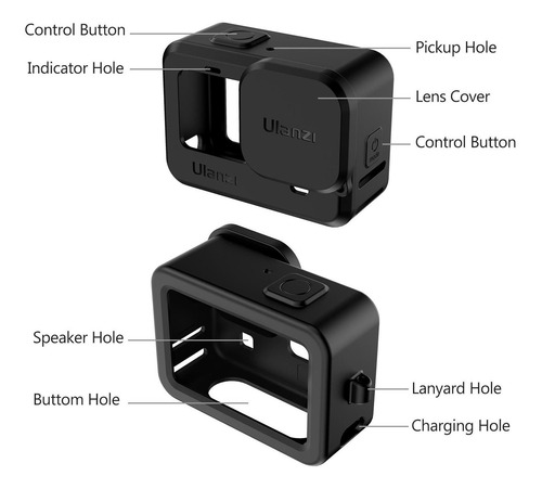 Imagen 2 de 7 de Case Protector Silicon Ulanzi G91 Gopro Hero 9 10 11