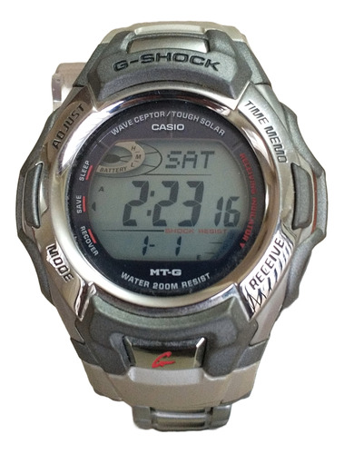 Reloj Casio Solar G-shock Wave Receptor Mtg900 Inoxidable