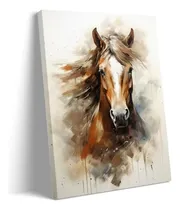 Comprar Arte Mural De Caballo En Lienzo, Pintura Al Óleo Antigua, De