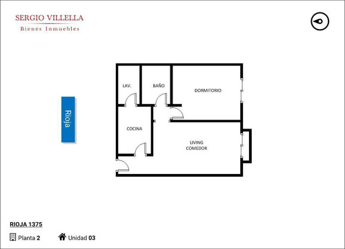 Imagen 14 de 22 de Rioja Y Corrientes. Departamento De Un Dormitorio Amplio. Rosario - Centro