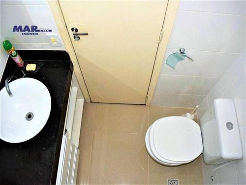 Imagem 7 de 14 de Apartamento À Venda No Guarujá, Na Praia Das Pitangueiras, Próximo Da Praia, Lazer E 02 Vagas De Garagem. - Ap11027