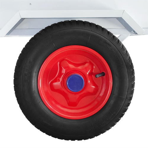 Imagem 5 de 5 de Carrinho De Lanches Luxo Com Rodas Pneumática Xdlp008 Armon