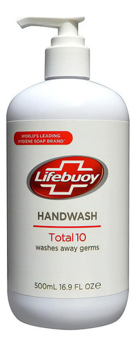 Jabon Antibacterial Para Manos Liquido Lifebuoy 500ml