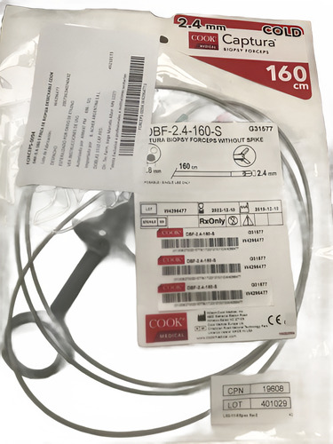 Pinza De Biopsia Endoscopia Descartable Cook