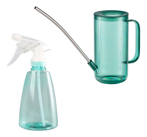 Regadera Para Plantas, Regadera 1l+botella 0,5l, Con Boqui