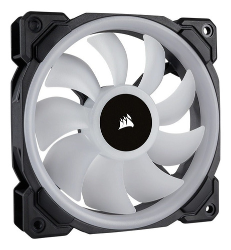 2 Ventiladores Corsair Ll140 140mm Led Rgb Halo Controlador