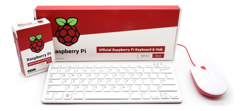 Raspberry Pi Official Keyboard And Mouse Value Pack (u.s. By