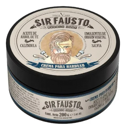 Crema Para Afeitar | 200 Ml Sir Fausto