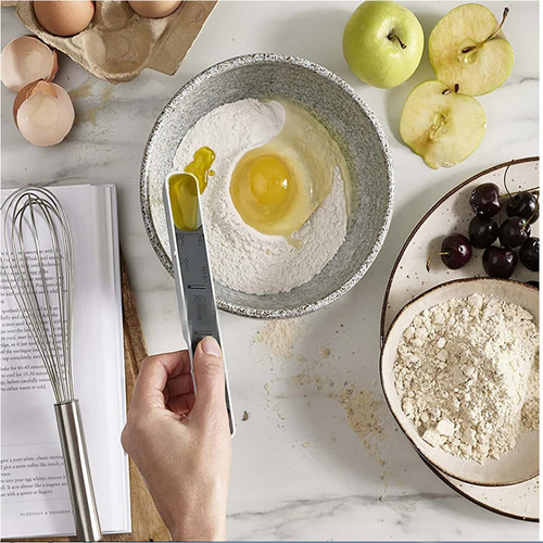 Cuchara Medidora De 12 Niveles Para Condimentos De Cocina Cu