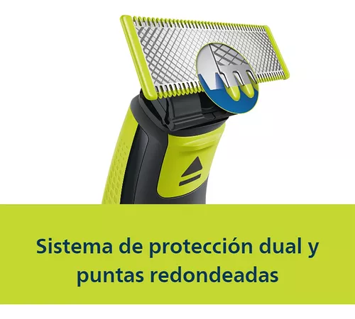 Comprá Afeitadora Eléctrica Philips OneBlade QP2724/10 - Negro/Verde Lima -  Envios a todo el Paraguay