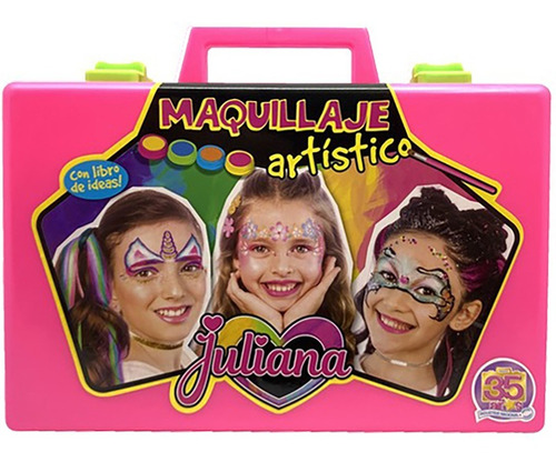 Juliana Maquillaje Artistico Valija Grande Original Bigshop