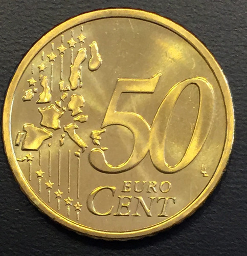 Fin030 Moneda Finlandia 50 Euro Cent 2000 Unc-bu Ayff