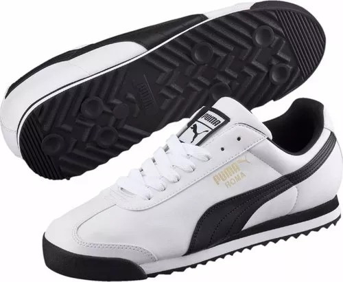 Zapatillas Puma Roma Basic Blancas Para Hombre Ndph Zapatillas Puma Roma Basic Blancas Para Hombre Ndph