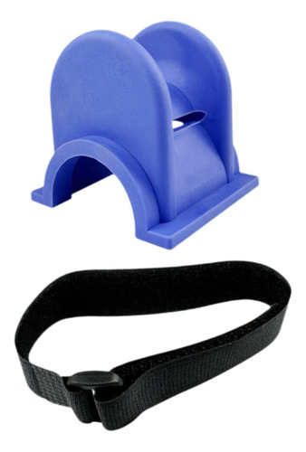 Porta Cañas De Pescar... Azul En Forma De U