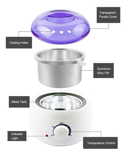 Máquina De Cera Caliente Para La Depilación De Belleza