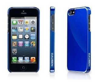 Funda Para iPhone 5/5s Dausen Azul Metálico - Districomp