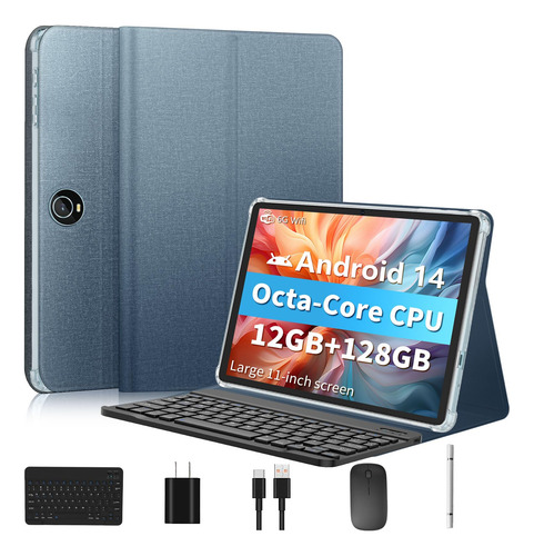 Tablet Ehfidc 11 Pulgadas Android 14 12 Gb Ram 128 Gb Rom 1