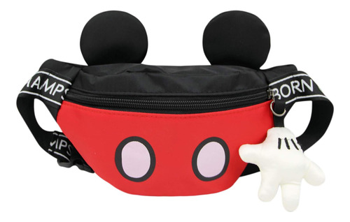 Riñonera Unisex Zgmyc Con Orejas De Mouse - Mickey C/llavero