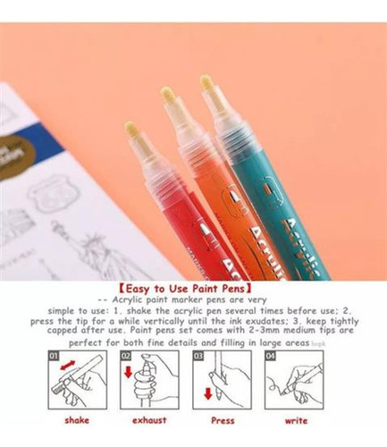 Lápiz De 36 Colores Para Grafitis A Base De Agua.