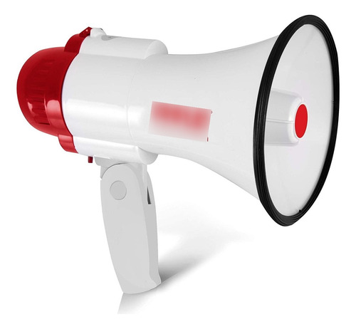 Megafono Portatil Siren Bullhorn Compacto Control De Volumen