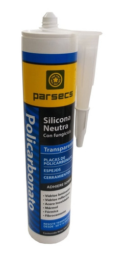 Silcona Neutra Sellador Neutro Para Policarbonato Parsecs