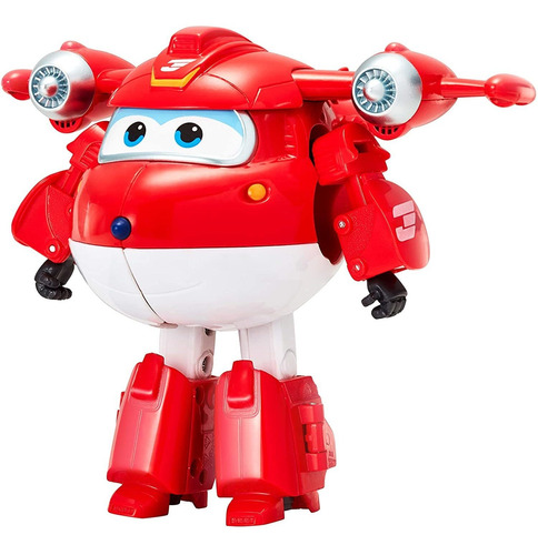 Avión Jett Super Wings 5 Transforming Supercharged