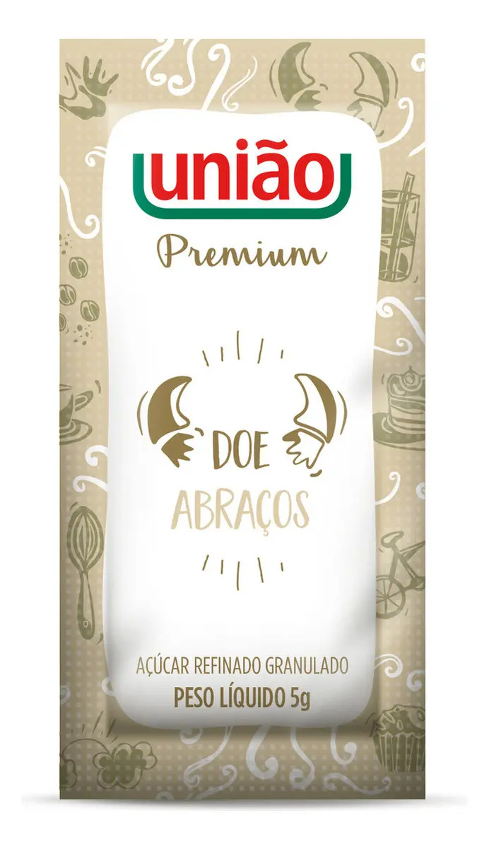 Açúcar União Premium Sachê 1000x5g