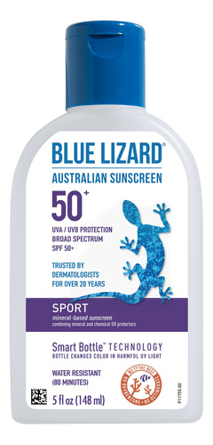 Blue Lizard Sport Mineral-based Sunscreen Lotion - Spf 50+ -