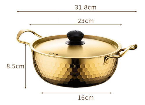 Olla Coreana Para Fideos Ramen, Cacerola Para Sopa De