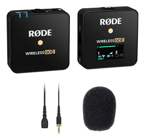 Sistema de micrófono inalámbrico Rode Wireless Go Ii Wigoiis