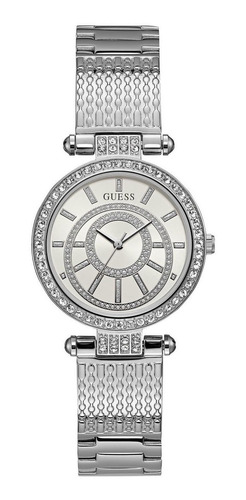 Relógio Guess Feminino Analógico Prata 92666l0gdna1 W1008l1