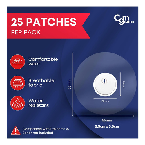 Patches Cgm Adhesivo Freestyle Libre 3 Tape Universal Sin No