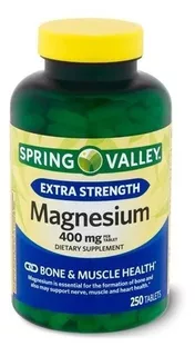 Magnesio Premium Magnesium Huesos 400mg 250 Caps Eg C19