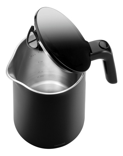 Hervidor De Agua Electrico Cool Touch Pro Zwilling 1.5 L Color Negro